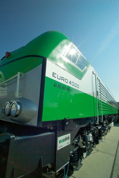 South Africas Prasa Unveils New Vossloh Afro 4000 Locomotive Railway